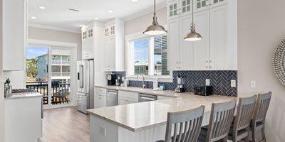 Kitchen in a vacation home on Indian Pass Florida