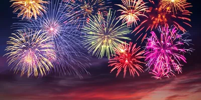 Fireworks over St. Joe Bay